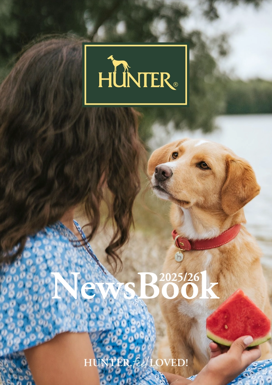 Cover van de HUNTER-catalogus NewsBook 2025/26