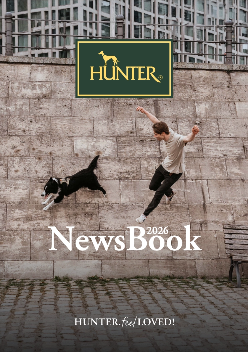Cover van de HUNTER-catalogus NewsBook 2026